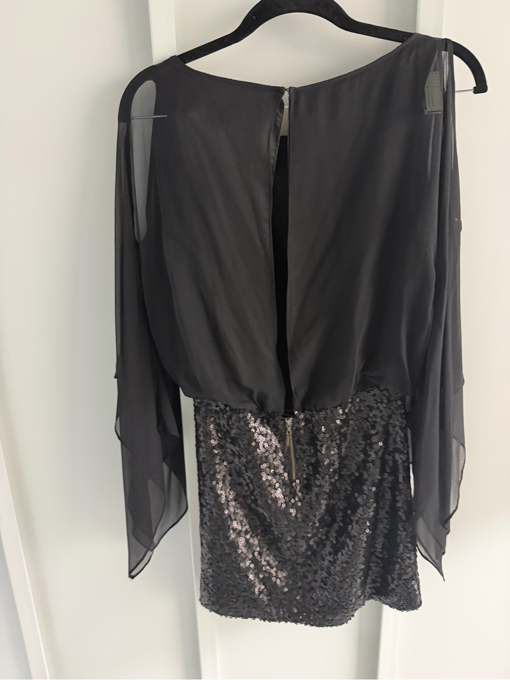 Guess by Marciano 2000s Sparkly Sequin Mini Cocktail Dress - Size XS - Picture 3 of 8